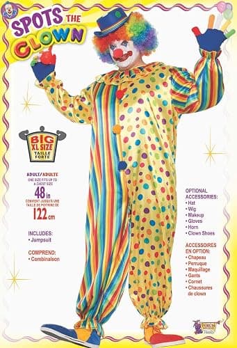 Forum Novelties Spots The Clown Costume thumbnail 2
