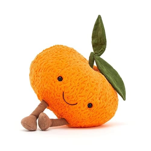 Jellycat Amuseables Clementine Stuffed Toy, Small 5 inches - Fruit Plush - Fun Gift Idea thumbnail 3