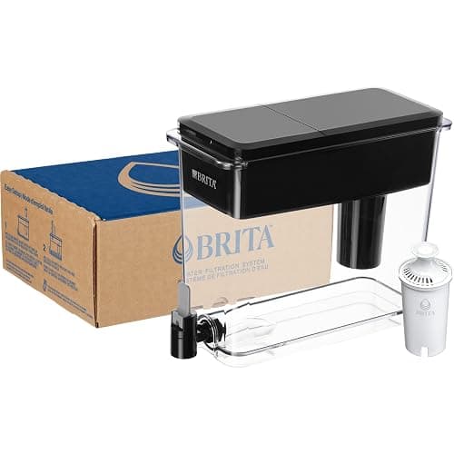 Brita UltraMax Large Water Dispenser With Standard Filter, BPA-Free, Reduces Copper, Cadmium and Mercury Impurities, Lasts 2 Months or 40 Gallons, Includes 1 Filter, Kitchen Accessories, Large 27-Cup thumbnail 15
