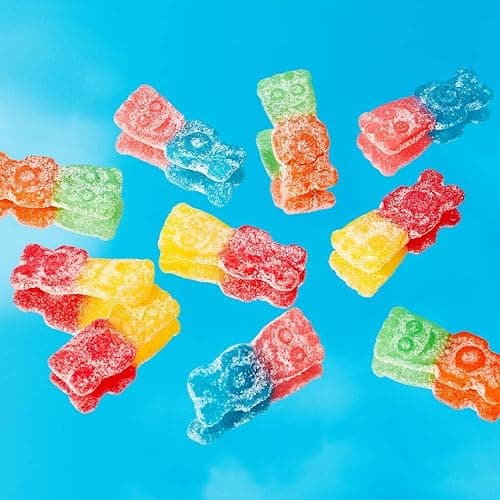 Sour Patch Kids Big Heads Candy, Gummy Candy, Sour then Sweet, 154 g, Prepared in Canada thumbnail 4