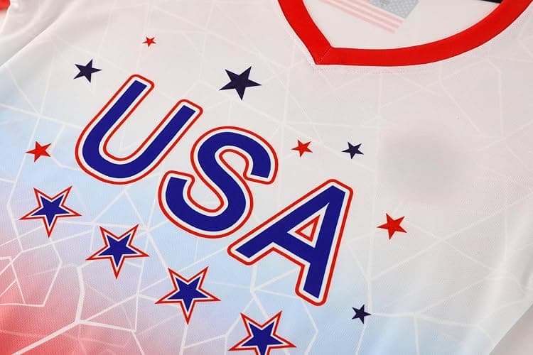 shanovelle Women Soccer Jersey Sports Fans Outdoor T-Shirts Athletic Slim Fit Activewear Tee Soccer Shirt thumbnail 5