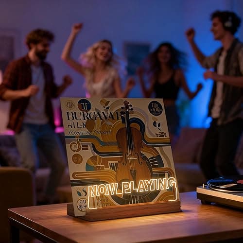 Now Playing Vinyl Record Stand up thumbnail 5