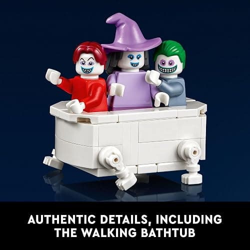 LEGO Disney Tim Burton's The Nightmare Before Christmas Decor - Building Set for Adults for Display, Ages 18+ - Collectible DIY Craft for Fans of Iconic Movie with Minifigures Included - 21351 thumbnail 4
