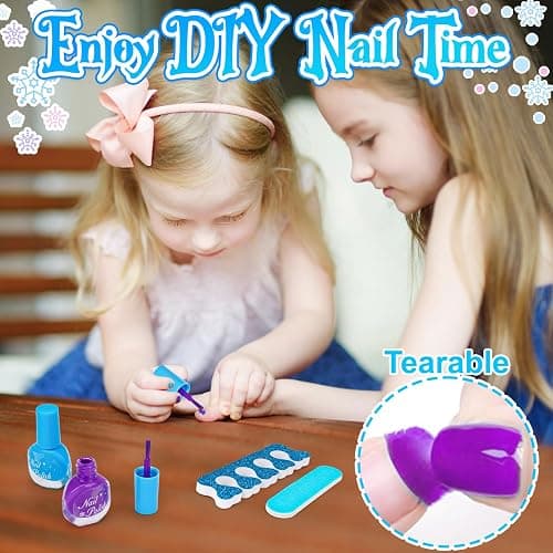Frozen Makeup & Dress Up Toys for Girls Ages 3 4 5 6 Kids Makeup Kit Princess Real Make up Pretend Play Toy Halloween Costumes Nail Polish Set Birthday Gifts for Girls Toddlers 3-5 4-7 6-8 Year Old thumbnail 6