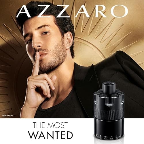 Azzaro The Most Wanted Eau de Parfum Intense - Woody & Seductive Mens Cologne - Fougère, Ambery & Spicy Fragrance for Date Night - Lasting Wear - Luxury Perfumes for Men thumbnail 4
