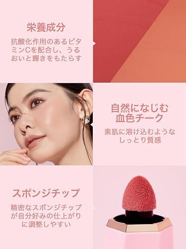 SHEGLAM Color Bloom Liquid Blush Makeup for Cheeks Matte Finish - Love Cake thumbnail 4