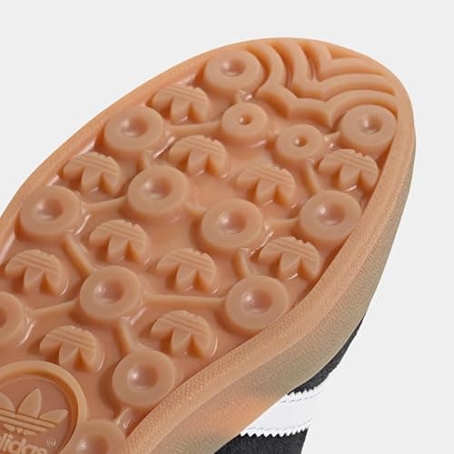 adidas Gazelle Indoor Grade School Lifestyle Shoes (Core Black/Cloud White/Gum) thumbnail 4