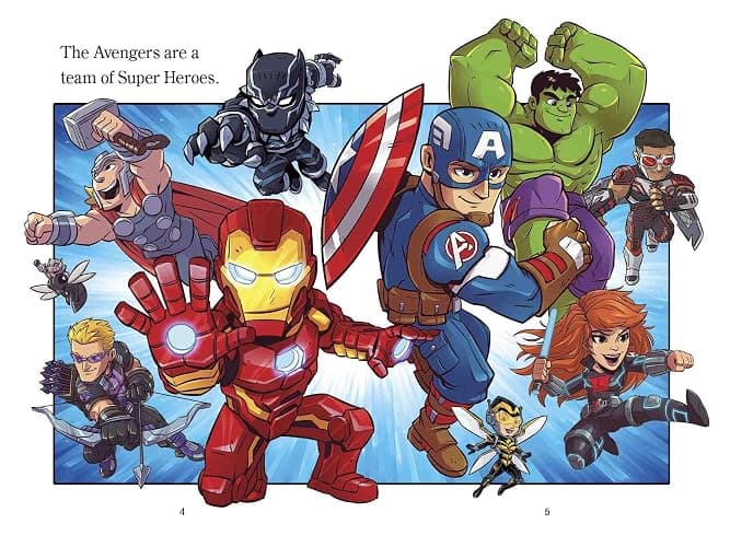 World of Reading: Marvel Super Hero Adventures: These are the Avengers-Level 1 thumbnail 4