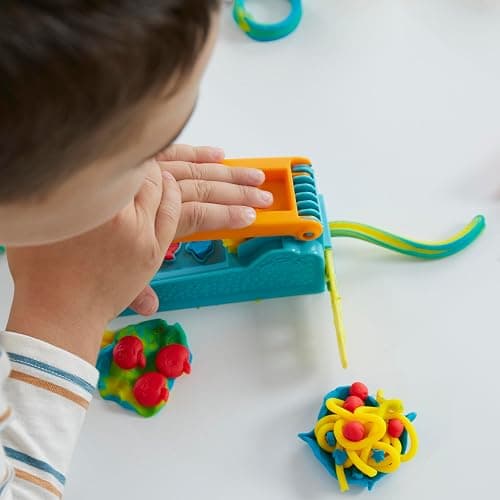 Play-Doh Fun Factory Starter Set, Preschool Toys for 3 Year Old Girls & Boys & Up, Kids Arts and Crafts Kit, 3 Modeling Compound Colors thumbnail 7