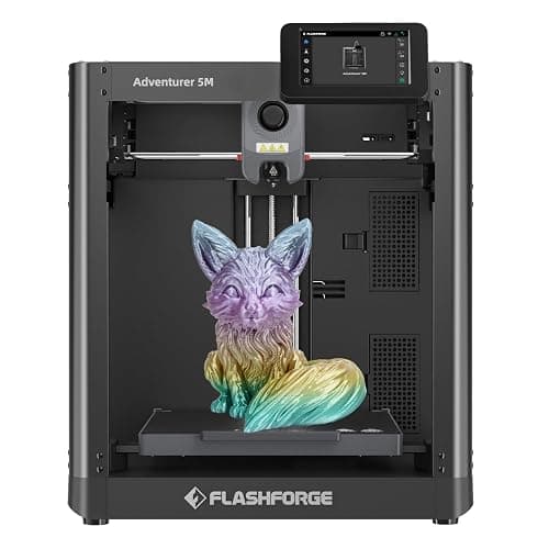 FLASHFORGE Adventurer 5M 3D Printer,600mm/s Max High-Speed FDM 3D Printers with Fully Auto Leveling, 280°C Direct Extruder with Quick Detachable Nozzle, Effective Cooling, Core XY Structure thumbnail 9