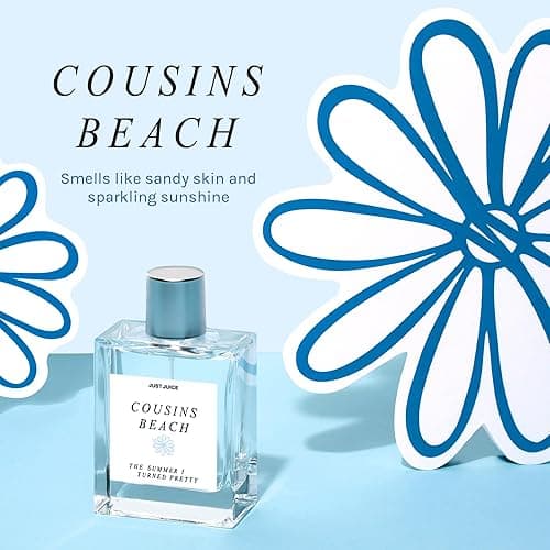 Just Juice - The Summer I Turned Pretty Cousins Beach - Beachy, Creamy Coconut and Vanilla Perfume for Women and Men - 3.4 oz - 3.4 Fl Oz (Pack of 1) thumbnail 2
