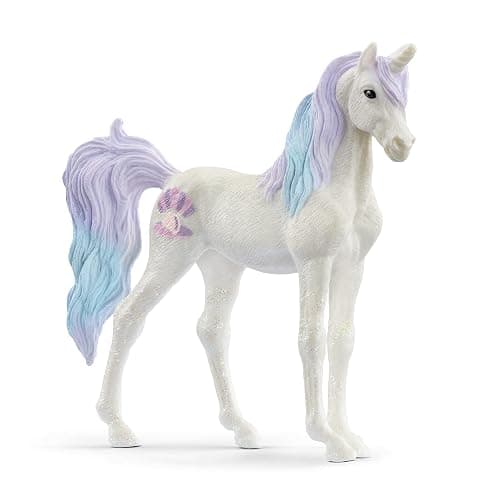 Schleich bayala, Limited Edition Collectible Unicorn Toys for Girls and Boys, Gemstone Unicorn Figurines, Pearl thumbnail 3