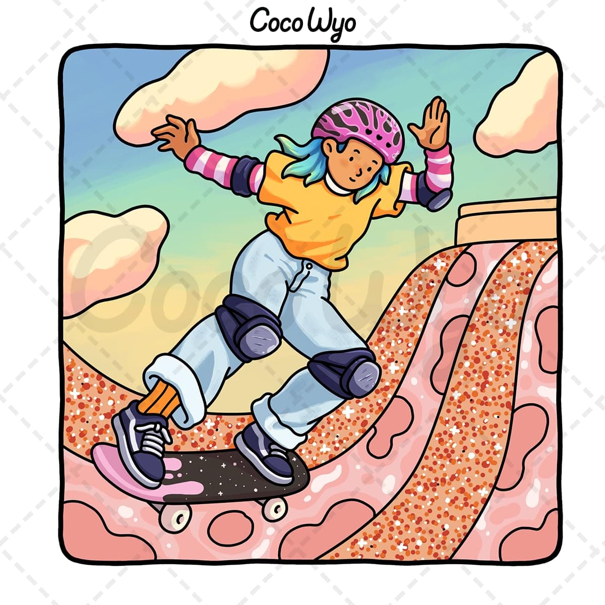 Girl Moments: Vol. 2 Coloring Book for Adults and Teens Featuring Cute Cozy Daily Activities for Relaxation thumbnail 3