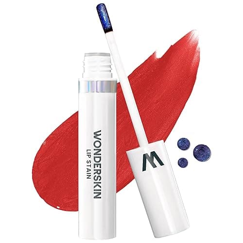 Wonderskin Wonder Blading All Day Lip Stain Peel Off Masque - Long Lasting, Waterproof and Transfer Proof Red Lip Tint, Matte Finish Peel Off Makeup (Hayley Masque) - Hayley Stain & Go