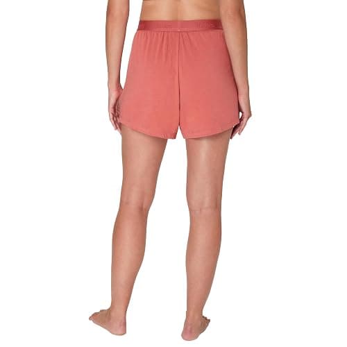 Hanes Women's Originals Sleep, 2-Pack, Comfywear Supersoft Lounge Shorts Pack, 3.25" - Small - Stargazer Grey/Natural Cedar thumbnail 3