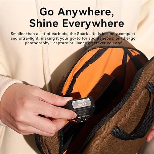 ULANZI SL02 Mini Flash Speedlite with Video Light, GN8 6500K Camera Mini Flashlight Fill Light for Canon Fuji Sony Nikon and Other More SLR Digital Cameras, 4 Power Levels Camera Flash Speedlight thumbnail 8