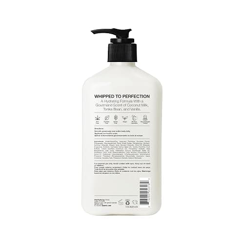 Hempz Whipped Vanilla & Coconut Cream Moisturizing Body Lotion - 17 Fl Oz | Pure Hemp Seed Oil for Dryness, Shea Butter & Coconut Oil, 48-Hour Hydration, Vegan & Cruelty-Free, Paraben-Free thumbnail 2