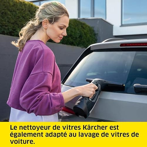 Kärcher Kärcher nettoyeur de vitres wv 2, lave fenêtre sans fil, 2 raclettes incluses, édition spéciale 10 ans +40% d'autonomie thumbnail 7