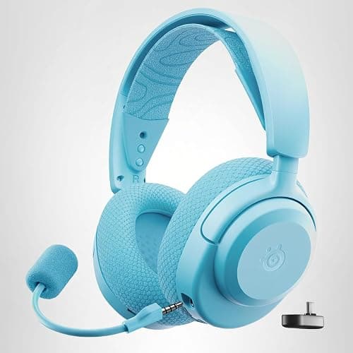 SteelSeries Arctis Nova 3P Wireless Multi-Platform Gaming Headset — Mobile App Control — 40 HR Battery — Neodymium Magnetic Drivers — 2.4GHz/Bluetooth — PS5, PS4, PC, Switch, Mobile — Aqua thumbnail 10