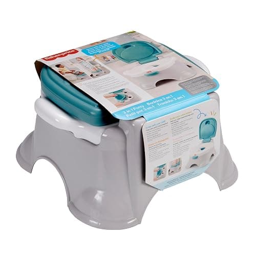 Fisher-Price™ 3-in-1 Toddler Toilet Training Potty Chair and Step Stool, with Removable Toilet Ring thumbnail 7