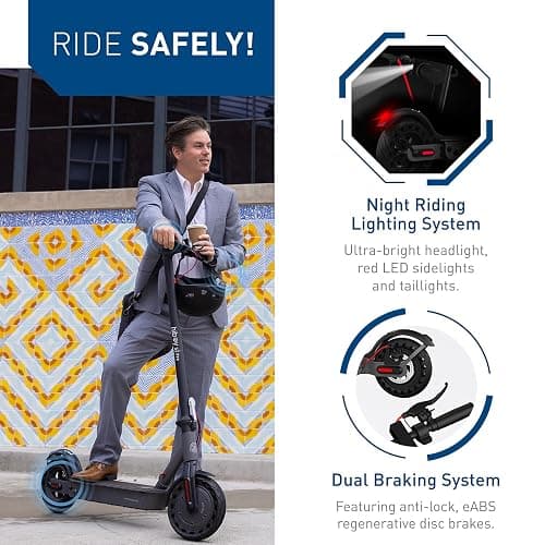 Hiboy S2 Pro/X300 Electric Scooter, 500W Motor, 10"/12" Tires, 25/38 Miles Range E Scooter, 19/23 Mph Folding Commuter Electric Scooter for Adults thumbnail 5