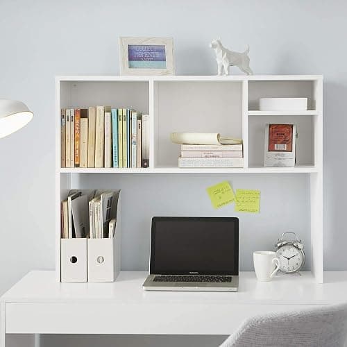 DormCo The College Cube - Desk Bookshelf - White Color - Image 1
