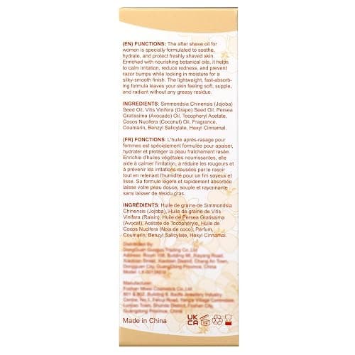 After Shave Oil for Women - 2025's Vanilla Strawberry Revolution (Not Grandma`s Shave Oil) - Hydrating, Soothing Body Oil After Shower, Prevents Ingrown Hairs & Razor Burn – Ingrown Hair Oil 100ml thumbnail 7