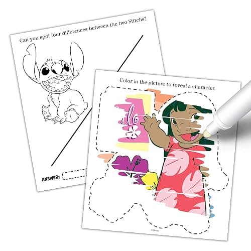 Disney Lilo and Stitch 16-Page Imagine Ink with Mess Free Marker 49284 Bendon thumbnail 2