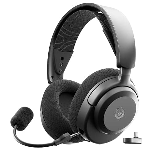 SteelSeries Arctis Nova 3X Wireless Gaming-Headset – App-Steuerung – 40 Std. Akku – Neodym-Magnet-Treiber – 2,4 GHz/Bluetooth – Abnehmbares Mikrofon – Xbox, PS5, PC, Switch, Mobilgeräte - Schwarz - Image 1