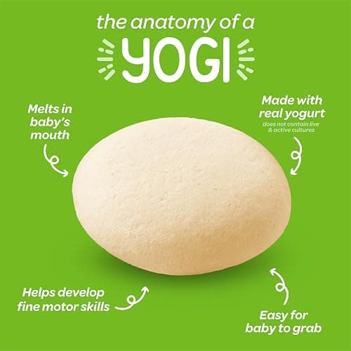 Happy Baby Organics Greek Yogis Freeze-Dried Greek Yogurt and Fruit Snacks, Strawberry Banana, 1 Ounce (Pack of 1) packaging may vary thumbnail 6