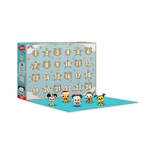 Funko Pop! Advent Calendar: Disney - 24 Days of Surprises - Collectible Vinyl Mini Figures - Mystery Box - Gift Idea - Holiday Present for Girls, Boys & Kids - Christmas Countdown thumbnail 4