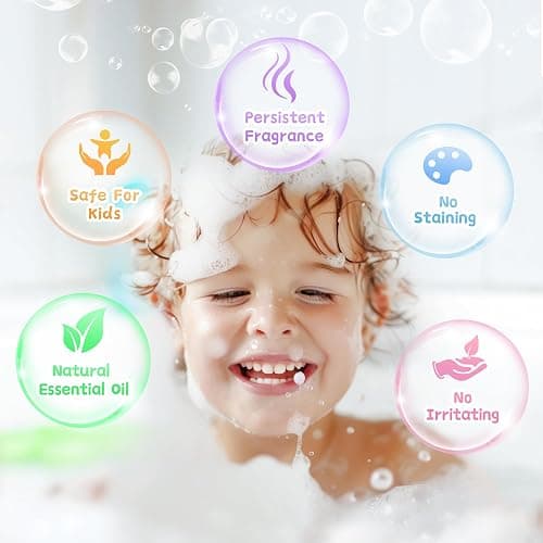 Yekery Bath Bombs for Kids with Toy Inside, 30 PCS Natrual and Organic Bubble Bath Bombs with Glow-in-The-Dark Surprise Inside, Perfect Handmade Birthday, Party, for Boys and Girls. thumbnail 4