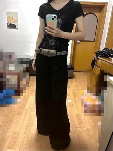 Grunge Shirts Emo Clothes Teen Girls Vintage Graphic Tee Y2k 2000s Goth Top Women Mcbling Short Sleeve Streetwear thumbnail 4
