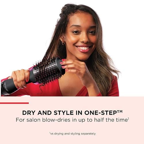 Revlon Salon One-Step Hair Dryer & Volumiser with Sectioning Comb Included (for mid to Long Hair, One-Step Technology, 2-in-1 Styling Tool, Ionic & Ceramic Technology) RVDR5222UKAMZ thumbnail 3