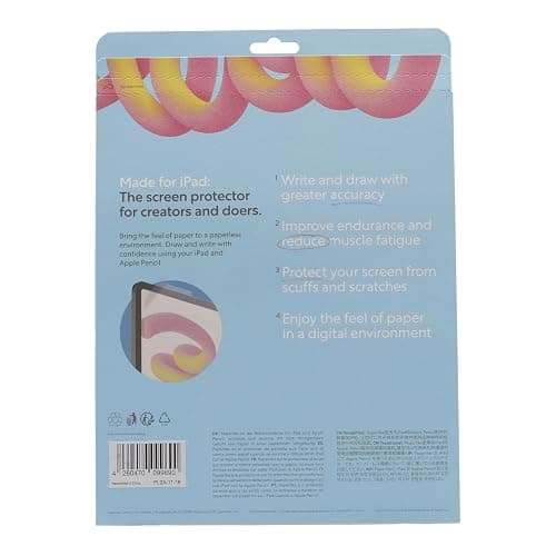 Paperlike 2.1 (2 Pieces) for iPad Pro 11" (2020/21/22) & iPad Air 10.9" (2020/22) - Transparent Screen Protector for Notetaking and Drawing like on Paper thumbnail 8
