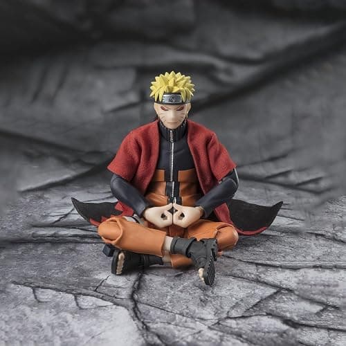 TAMASHII NATIONS Naruto Uzumaki Sage Mode Savior of Konoha Ver. Fig. 14.5 cm Naruto Shippuden SH figuarts p thumbnail 7