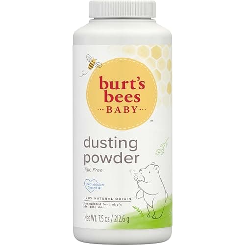 Burt's Bees Stocking Stuffers, Baby Dusting Powder, 100% Natural Origin, Talc-Free, Pediatrician Tested, 7.5 Ounces, Pack May Very - Image 1