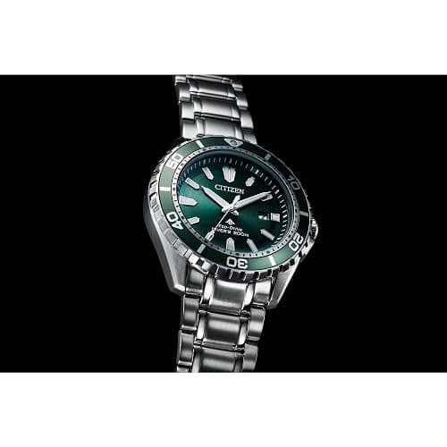 Citizen Men's Promaster Sea Eco-Drive Stainless Steel Watch, 3-Hand Date, One-Way Rotating Bezel, ISO Compliant, Luminous Hands and Markers thumbnail 7