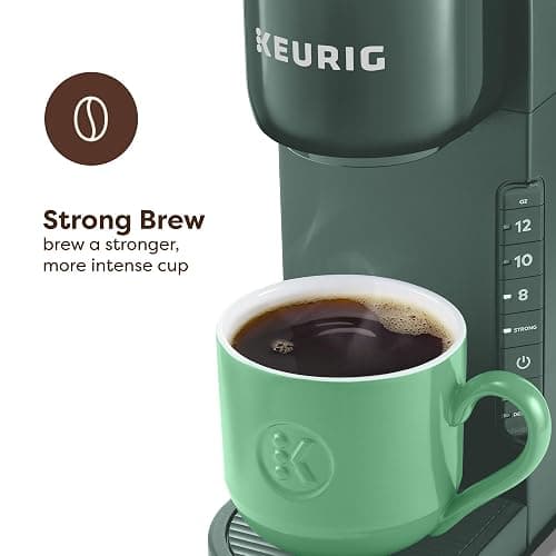 Keurig K-Express Single Serve K-Cup Pod Coffee Maker, 3 Brew Sizes, Strong Button Feature, 42oz Removable Reservoir, Evergreen thumbnail 3