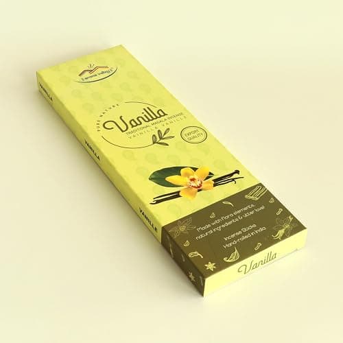 Aroma Valley Vanilla Incense Sticks - Traditional Handcrafted Masala Incense - 40 to 50 Sticks Approx. thumbnail 2
