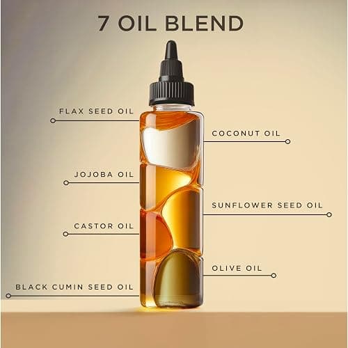 Carol's Daughter Goddess Strength 7 Oil Blend Scalp and Hair Oil for Waves, Coils and Curls, Hair Treatment with Castor Oil, 4.2 Fl Oz thumbnail 8