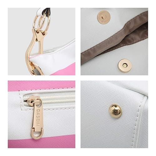 Dasein Hobo Purses for Women Soft PU Leather Handbags Slouchy Hobo Bags Shoulder Bag Top Handle Tote thumbnail 6
