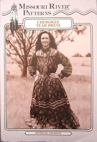 Missouri River Sewing Patterns, CHEROKEE TEAR DRESS, Pattern No. 4799-500-016. - Image 1