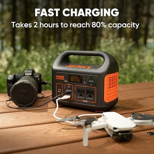 Jackery Portable Power Station Explorer 300, 293Wh Backup Lithium Battery, Solar Generator for Outdoors Camping Travel Hunting Blackout (Solar Panel Optional) thumbnail 4