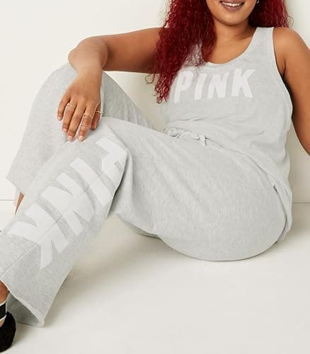 Victoria's Secret Women's Pink Logo Heritage Sweatpants (XS-XXL) thumbnail 2