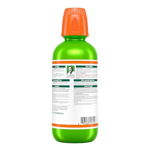 TheraBreath Fresh Breath Oral Rinse, Clinically Shown to Fight Bad Breath for 12 Hours, Alcohol-Free & Dye-Free Mouthwash, Certified Vegan, Halal, Kosher & Gluten-Free - Mild Mint, 473ml (Pack of 1) thumbnail 7