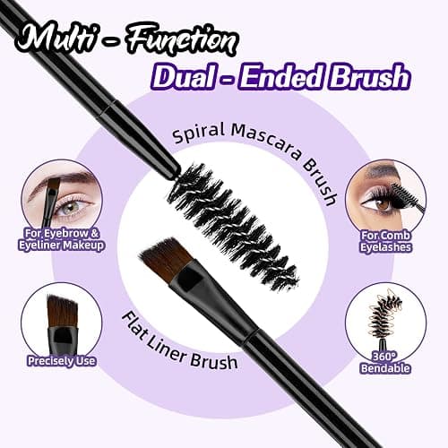 B&Q Fluffy Lash Clusters Kit 200D Mixed Volume Lash Clusters 10-18mm Individual Lashes Kit Salon-style Dramatic Thick eyelash extension 280pcs Suitable for Beginners Makeup at Home(KIT-200D) thumbnail 5