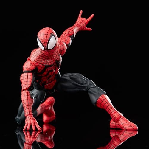 Marvel Legends Series Ben Reilly Spider-Man, Spider-Man Legends Collectible 6 Inch Action Figures, 2 Accessories thumbnail 6