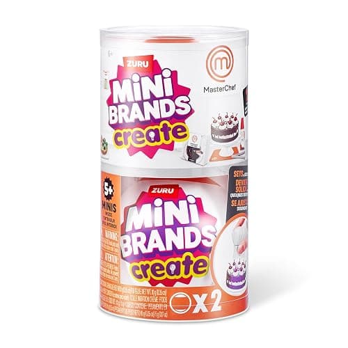 Master Chef Mini Brands Series 1 (2 Pack) - Collect and Create 11 MasterChef Dishes, DIY Resin Play, Non-Edible Collectible thumbnail 3