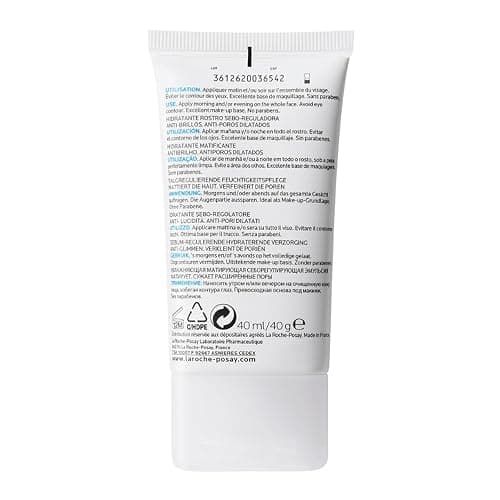 La Roche-Posay Effaclar Mat, Daily Moisturizer For Oily Skin, Visibly Reduces The Look Of Pores, Oil-Free Mattifying Moisturizer, Smooths Skin Texture, Non-Comedogenic & Dermatologist Tested thumbnail 15